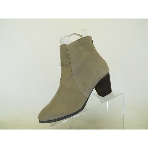 Sole Society Womens Brown Suede Zip Ankle Fashion Boots Bootie Size 11 M - Picture 3 of 11